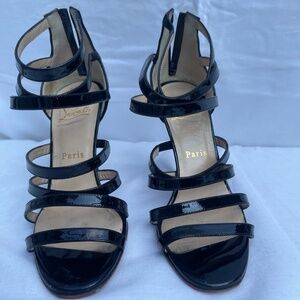 Christian Louboutin Mariniere Strappy High Heels Sandals